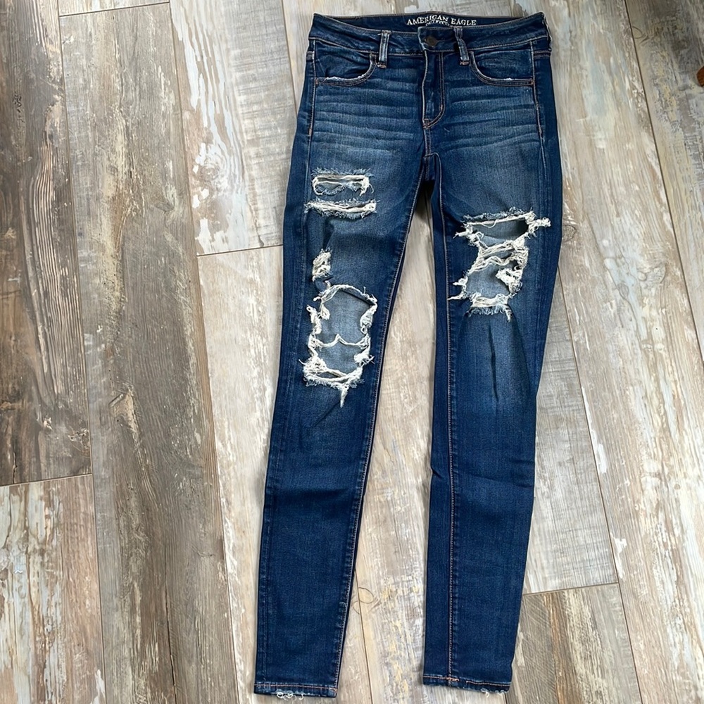 American eagle super stretch jeans